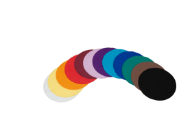 VE Stoffdeckchen bunt