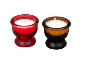 Glaslicht bersteinfarben