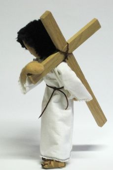 Bibelfigur: Jesus auf dem Kreuzweg