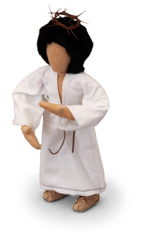 Bibelfigur: Jesus mit Dornenkrone