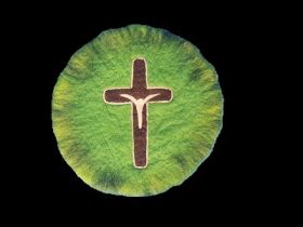 Symboldeckchen "Kreuz"