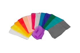 Verpackungseinheit Chiffontücher, 14 Stück