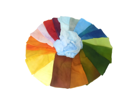 Gazetücher Einzelfarben