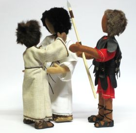 Bibelfiguren :Die Gefangennahme Jesu