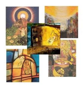 Handbilder-Set Weihnachten