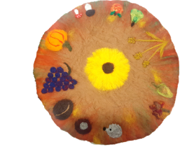 Symboldeckchen "Herbstzeit"