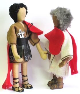 Bibelfiguren: St. Martin und der Bettler