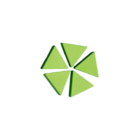  Dreiecke grün