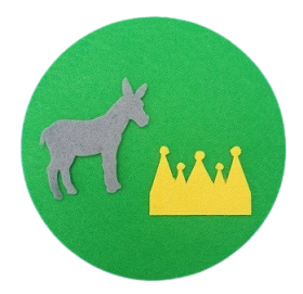 Filzsymbole "Palmsonntag"