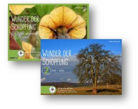 Kartenset Wunder der Schöpfung 1 + 2 Kombipaket