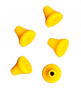 Glockenperlen gelb