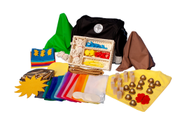 Legematerial-Set "Kinderkrippe"